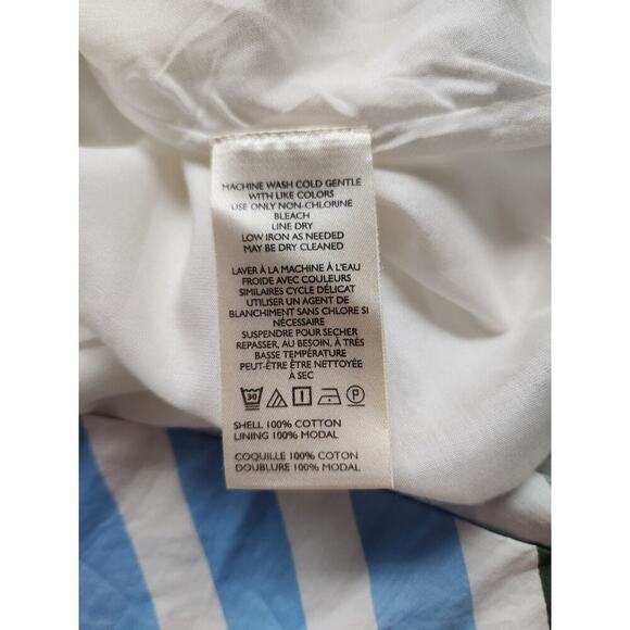 NWD Anthropologie Maeve Halter Striped Midi Sundress Size XS Open Back #8F403 - Picture 11 of 12